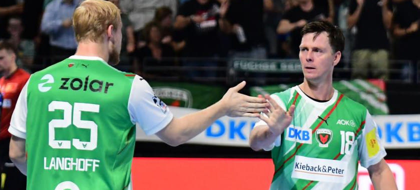 Бундеслига. "Берлин" Виктора Киреева одержал седьмую победу в семи стартовых матчах, "Райн Лёвен" и "Гёппинген" тоже выиграли