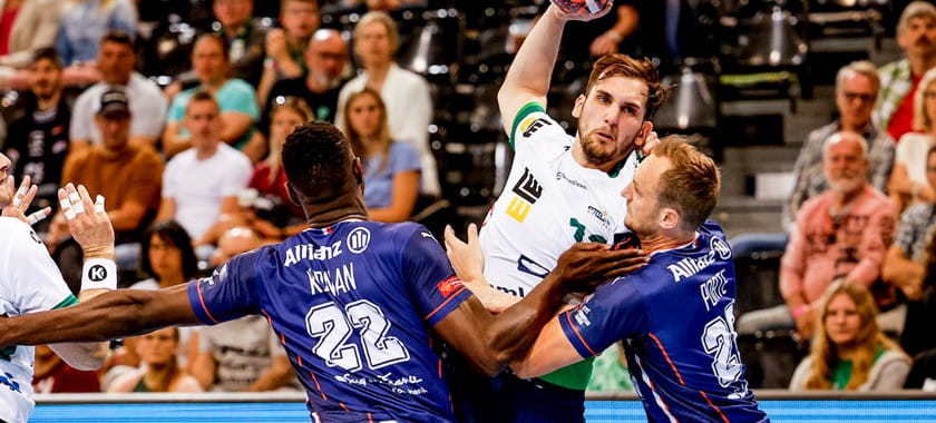 Европейская лига. Немецкий "Гёппинген" перевернул ход встречи с французским "Монпелье" и выиграл в матче за 3-е место