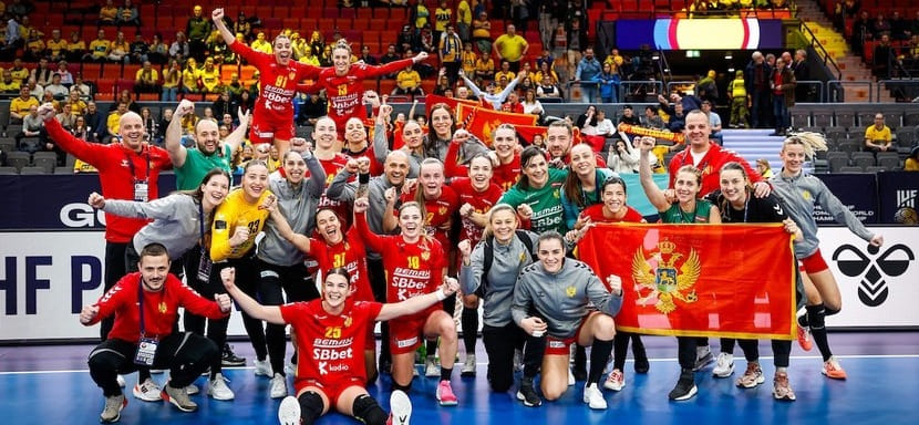 Балканы. Сборная Черногории признана олимпийским комитетом страны самой успешной женской командой 2023 года