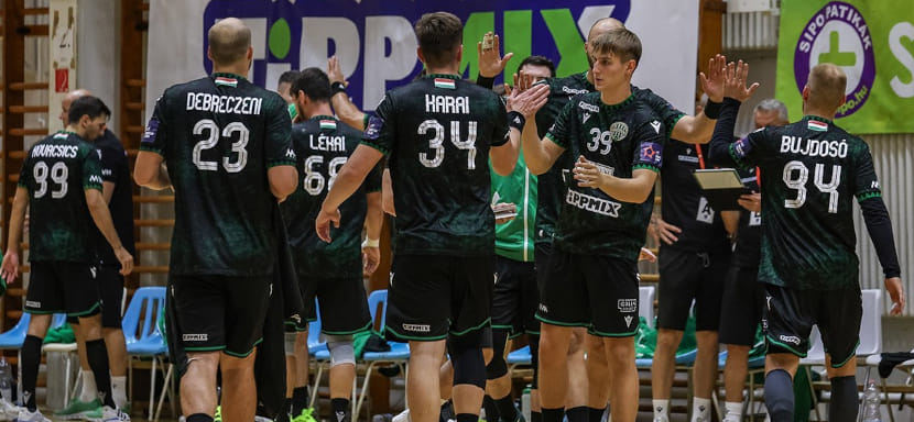 "Ференцварош" одержал победу в гостях, "Балатонфюред" выиграл дома, "Комло" и "Чурго" сильнейшего не выявили в мужском чемпионате Венгрии