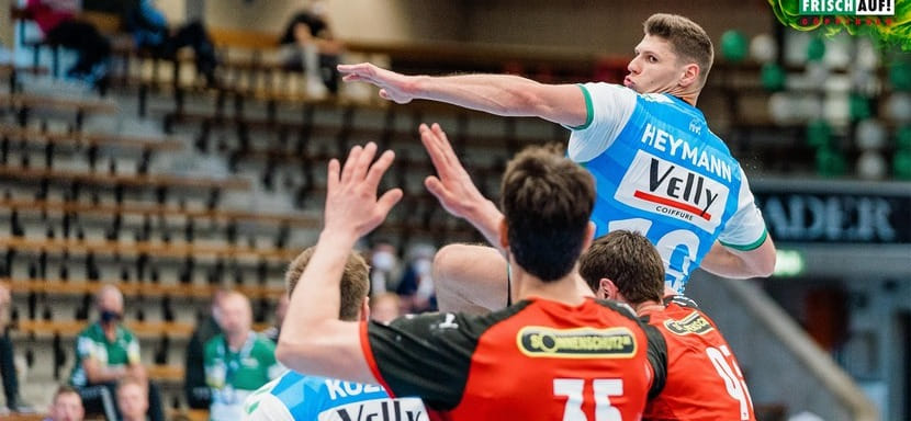 Бундеслига. Левый полусредний "Геппингена" Себастьян Хайманн избежал серьезной травмы лодыжки