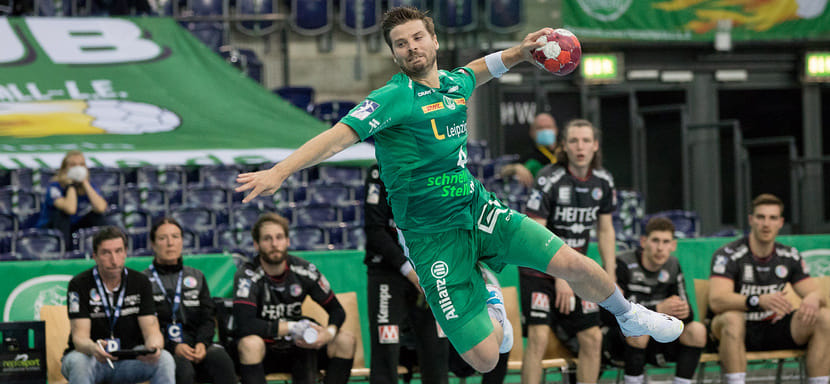 Бундеслига. Правый крайний "Лейпцига" Патрик Висмах травмировался в матче чемпионата Германии с "Минденом"