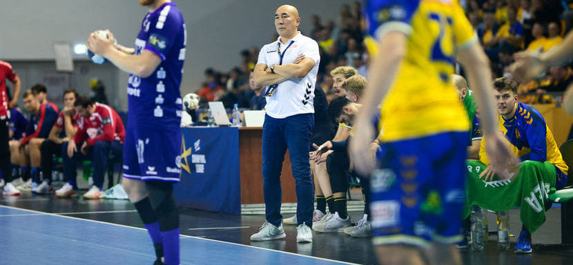 Лига чемпионов. Талант Дуйшебаев о победе над "Фленсбургом": "Очень доволен отношением игроков к делу. Болельщики также отлично поработали"