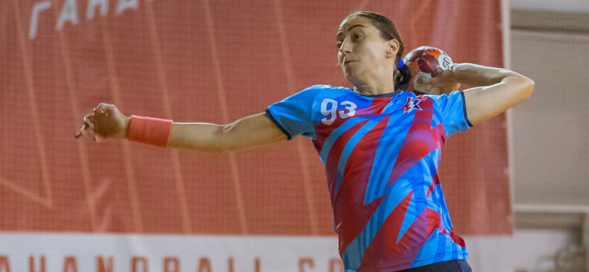 Olimpbet Суперлига. Анна Богдашева: "Есть ещё мысль делать кукол-гандболисток"