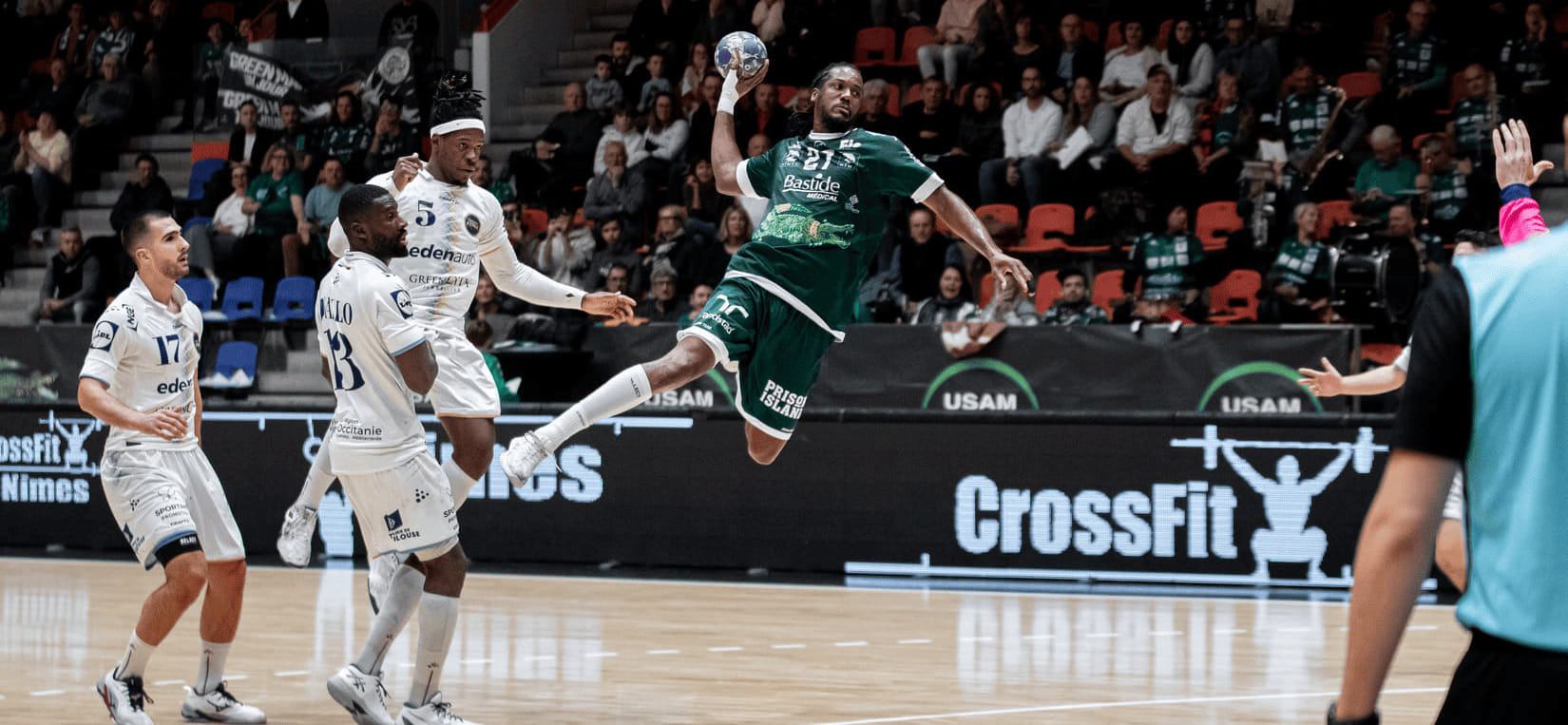 Неманья Илич, забросив 9 мячей, принёс треть голов "Тулузе", переигравшей "Ним" в дерби Окситании