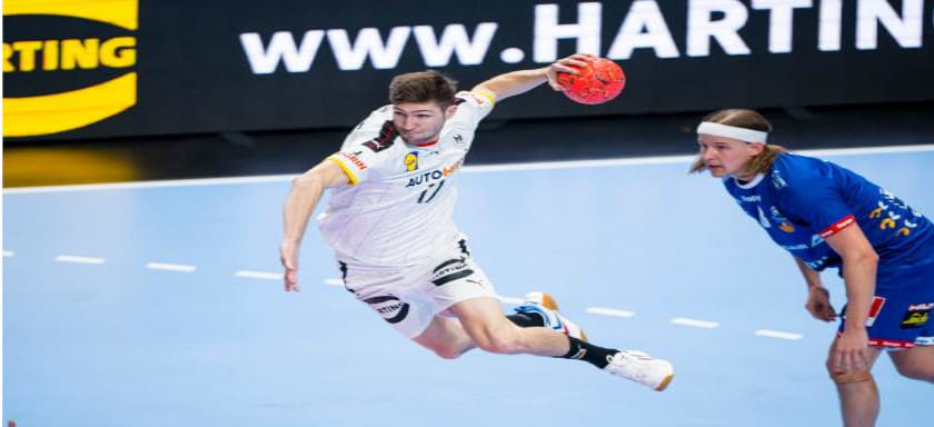 Правый крайний сборной Германии Лукас Цербе: "В овертайме против Португалии сделали пару лишних бросков и слишком торопились"