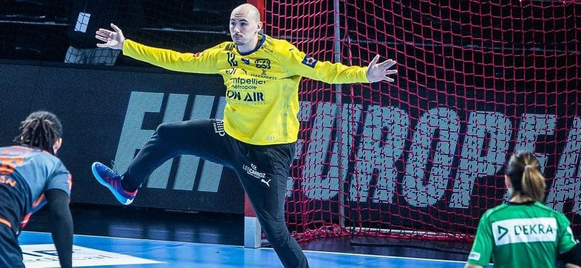 Голкипер "Монпелье" Шарль Бользинже стал автором лучшего сейва на групповой стадии Европейской лиги (ВИДЕО)