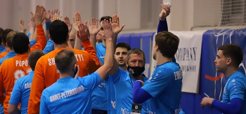 Суперлига Париматч. "Нева" с перевесом в тринадцать мячей разгромила челябинское "Динамо"