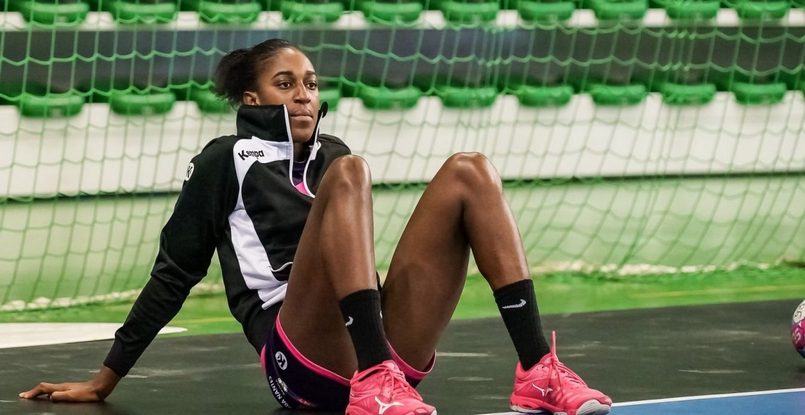 Франция. Александрина Барбоса ждет ребенка