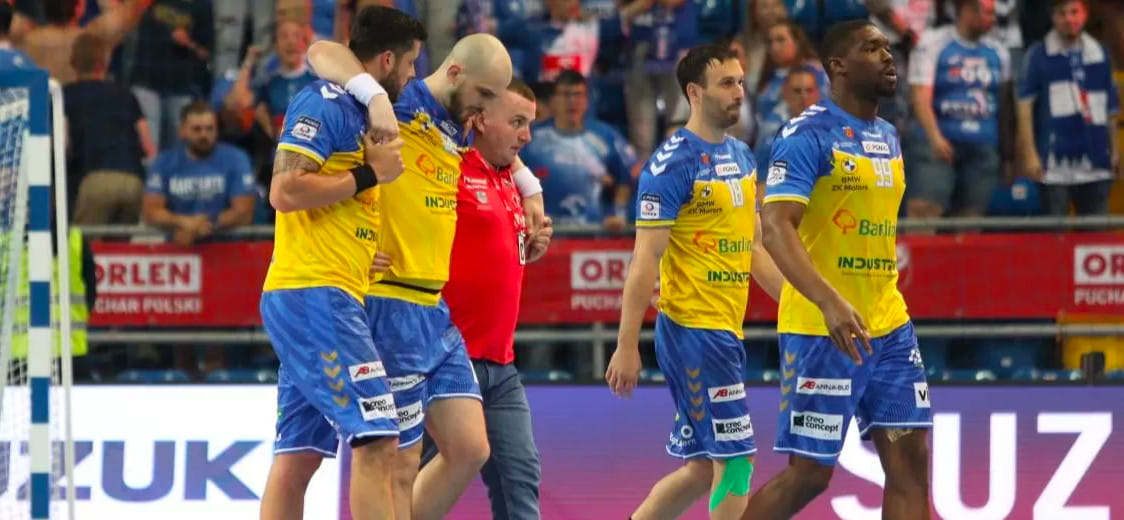 Польша. Физиотерапевт "Кельце": "Травмы Королька и Олейничака достаточно серьёзны. У игроков остаётся шанс поучаствовать в "финале четырёх"