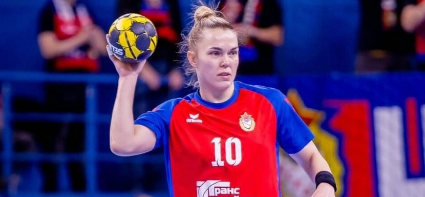 Виктория Шамановская из московского ЦСКА — лучшая линейная прошедшего сезона по версии Федерации гандбола России