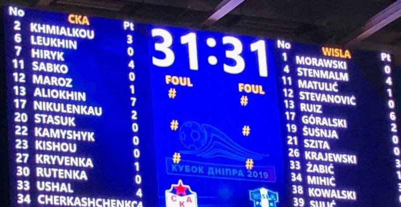 "Кубок Днепра". СКА и "Висла" победителя не выявили. Матч выдался ничейным, но результативным