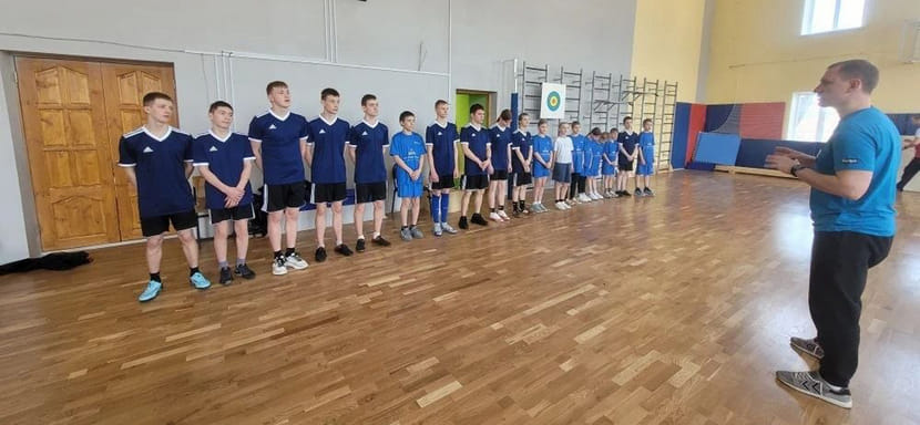 Василий Филиппов побывал в Ярославской области и провёл гандбольный мастер-класс