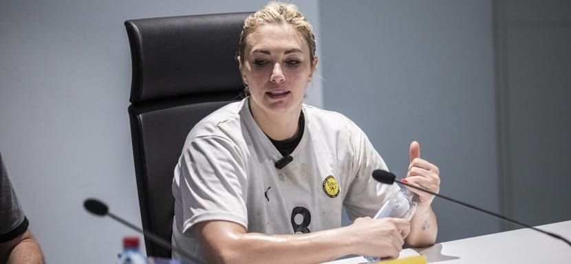 Olimpbet Суперлига. Анна Сень: "Надеюсь, что домашние стены нам помогут и состоится третья игра финала"