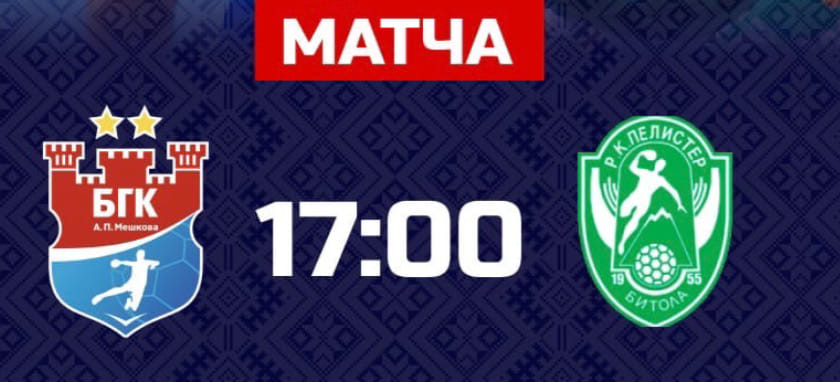 СЕХА-лига. "Мешков Брест" и запорожский "Мотор" проведут ответные четвертьфинальные матчи с "Еурофармом Пелистером" и "Татраном"