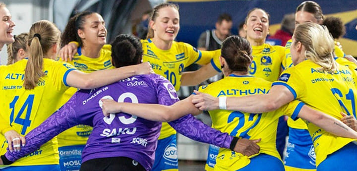 Франция. "Мец" Валерии Масловой и "Брест" одержали шестые победы подряд в женском чемпионате