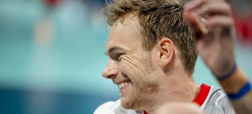 Датчанин Матиас Гидсель догнал хорвата Ивано Балича по количеству попаданий подряд в число лучших на топ-турнирах