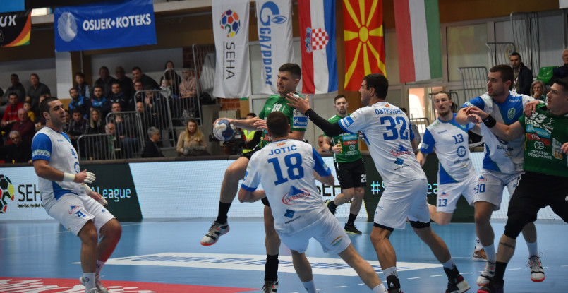 СЕХА-лига. "Еурофарм" оштрафован на 600 евро за несоответствие регламенту игровой формы трех гандболистов