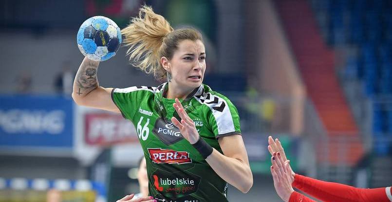 Польша. Левая полусредняя Александра Росяк продлила контракт с сильнейшим клубом страны "Люблином"