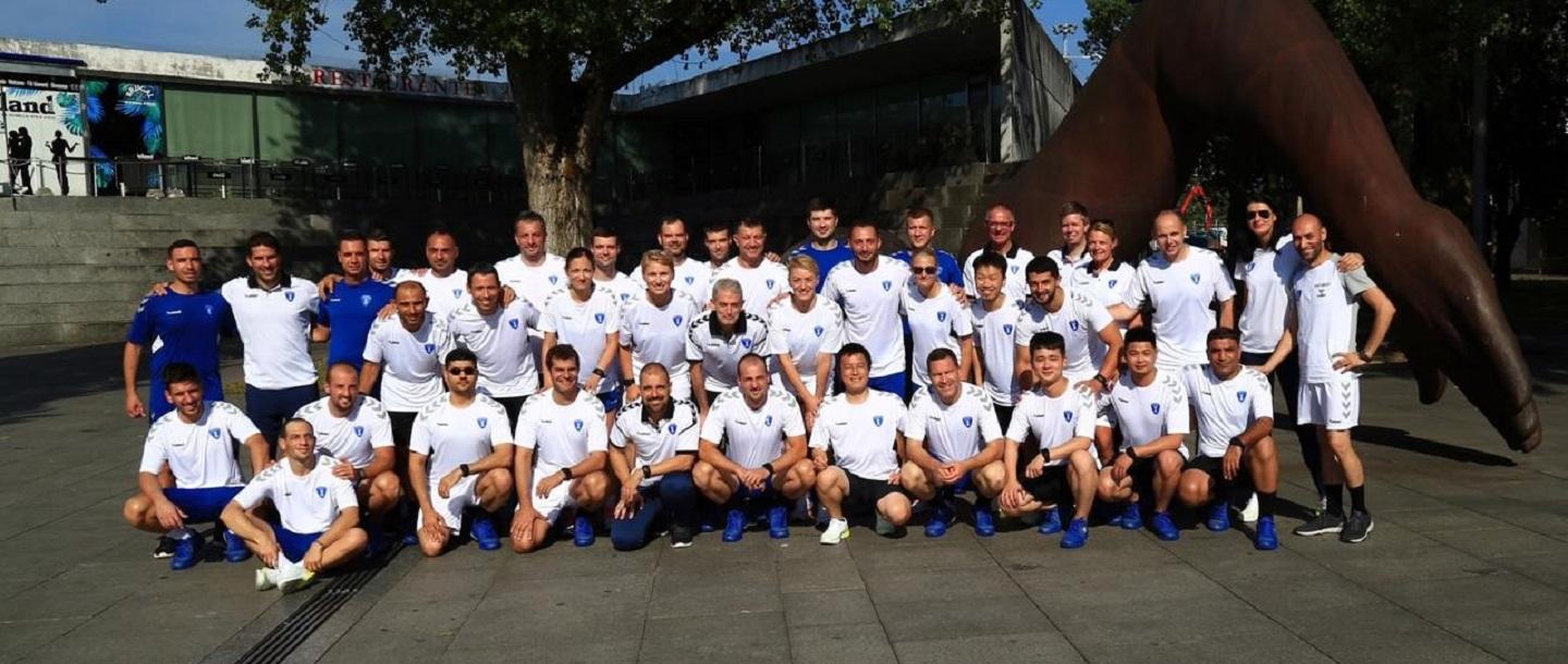 Виктория Алпаидзе и Татьяна Березкина продолжают обучение египетской пары арбитров в проекте судейского наставничества ИГФ 