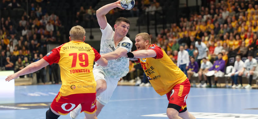 "Нант" на домашней площадке уверенно разобрался с "Гудме" и вышел в четвертьфинал Лиги чемпионов, где сыграет с "Барселоной"