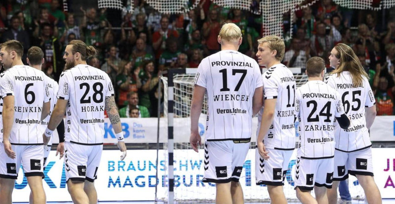 Бундеслига. "Киль" разгромил "Эрланген" и укрепился во главе турнирной таблицы. Результаты воскресного игрового дня в бундеслиге