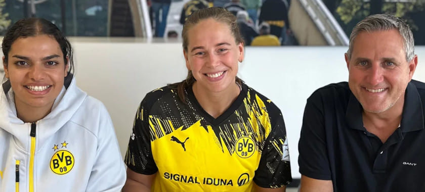 Левая полусредняя "Людвигсбурга" Гуро Нестакер продолжит карьеру в "Боруссии". Контракт с новым клубом рассчитан на два года