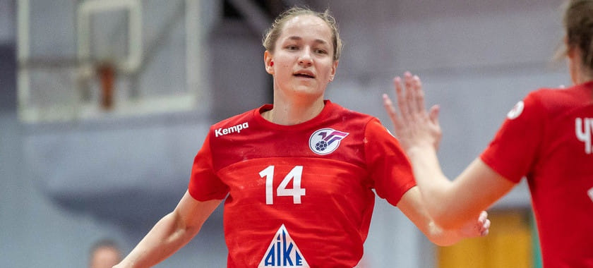 Olimpbet Суперлига. Анна Кандакова впервые во взрослой карьере забросила 10 мячей. Она побила личный рекорд, установленный в сентябре