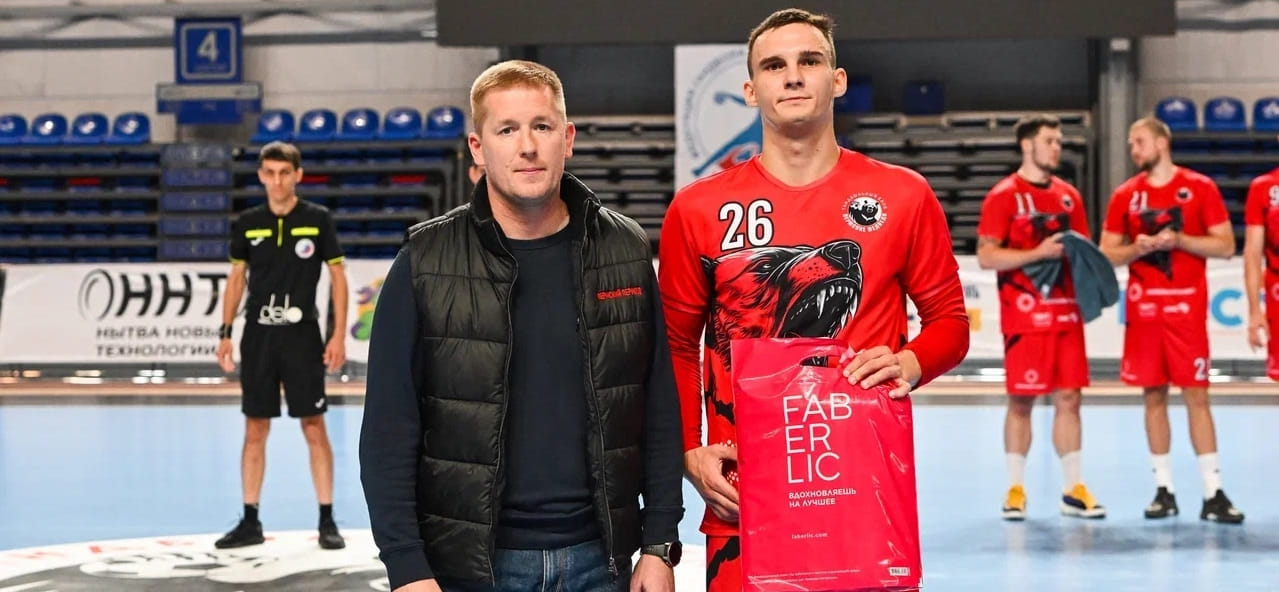 Левый полусредний "Пермских медведей" Никита Ручаев оштрафован ФГР на пять тысяч рублей