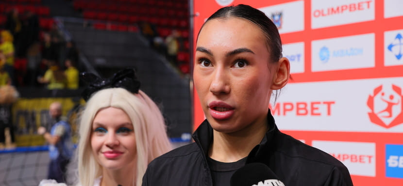 Милана Таженова: "Мы находимся под нагрузкой. Поэтому было не совсем легко в игре с Уфой"