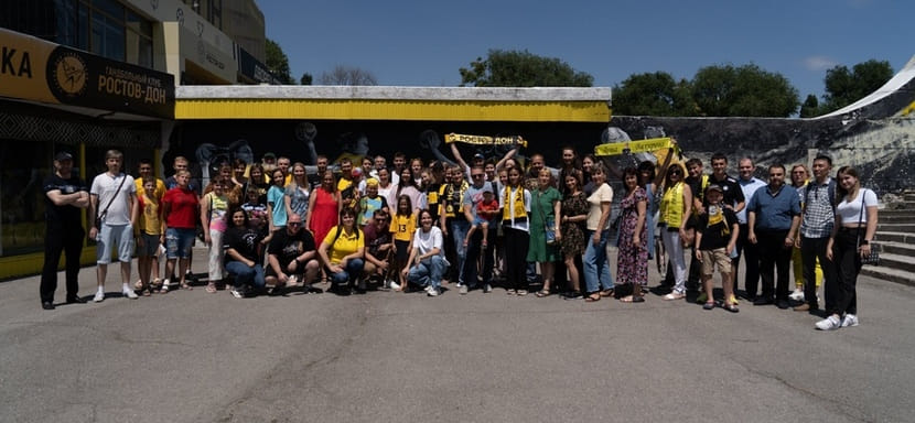 "Атмосфера, эмоции Ани и фанатов". Яркий репортаж "Матч ТВ" о встрече Вяхиревой с болельщиками в Ростове-на-Дону (ВИДЕО)