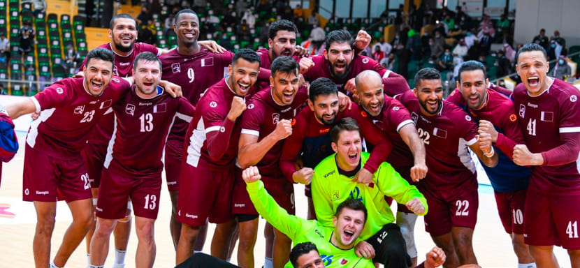 Чемпионат Азии. Сборная Катара обыграла команду Бахрейна и завоевала титул пятый раз подряд. Известны команды, вышедшие на ЧМ-2023