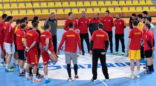 Команда Македонии начала сбор перед мужским чемпионатом мира