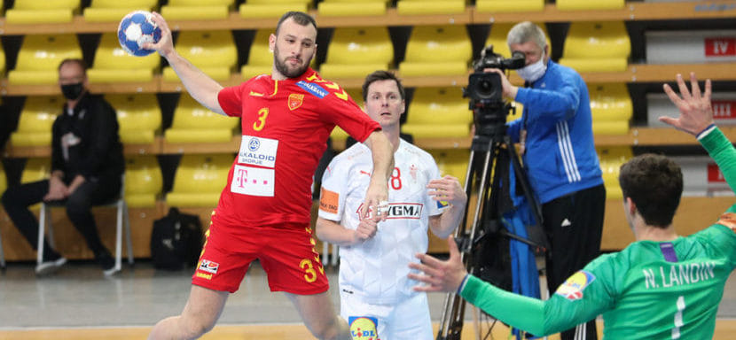 ЧЕ-2022. Левый крайний "Веспрема" Деян Манасков не поможет сборной Северной Македонии в матче со швейцарцами