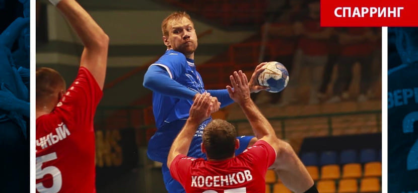 Товарищеский матч. В первом из трёх запланированных спарингов основной состав команды "Мешков Брест" обыграл астраханское "Динамо"