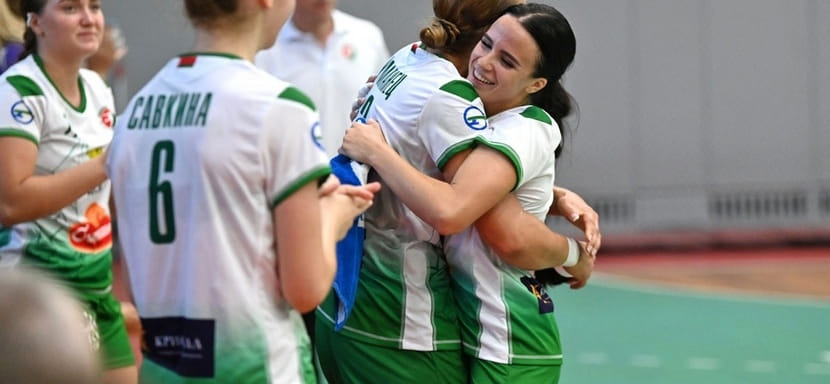 Беларусь. Кристина Чмыхова о победе над БНТУ-БелАЗ: "Второй тайм провели уверенно, держали соперника на расстоянии"