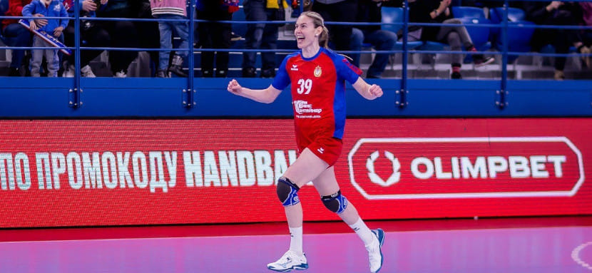 Лучшей правой полусредней женской Суперлиги по итогам сезона-2024/25 стала гандболистка ЦСКА Антонина Санталова