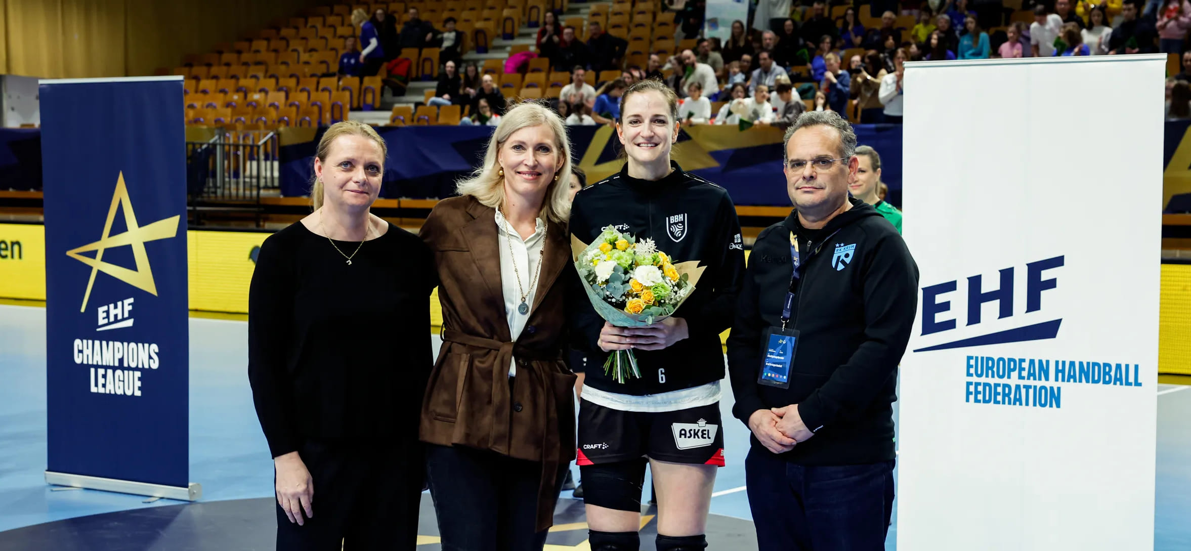 Ана Грос о тысячном голе в Лиге чемпионов: "Я очень хотела, чтобы это произошло в Любляне. На трибунах были семья и друзья. Всё сошлось идеально"