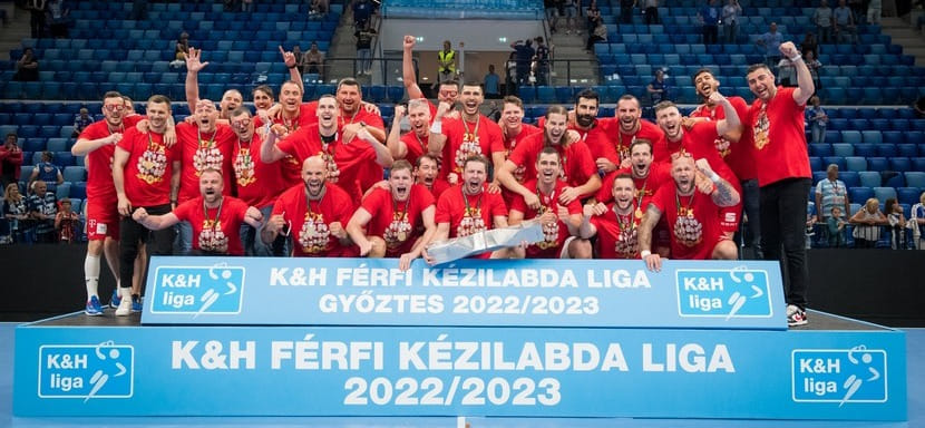 Венгрия. Девять голов правого крайнего из Беларуси Никиты Вайлупова помогли "Веспрему" обыграть "Пик" и стать чемпионом страны в 27-й раз