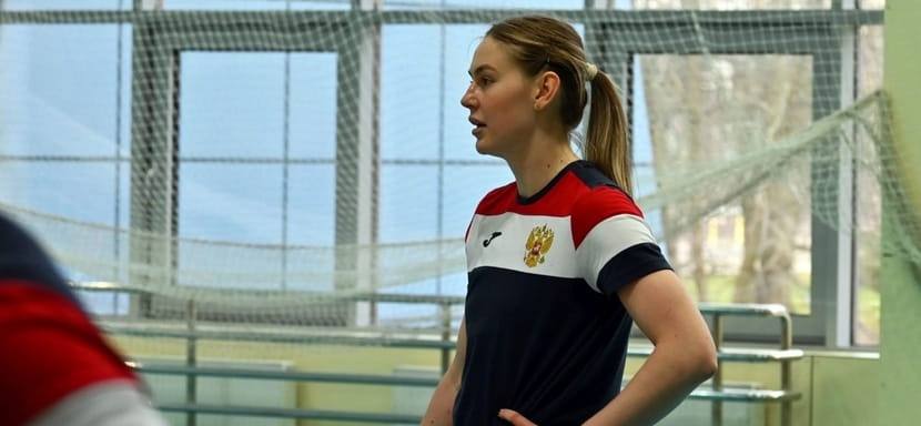 Товарищеский матч. Антонина Скоробогатченко: "У нас достаточно мотивации. Давно вместе не играли, это был долгожданный матч для нас"