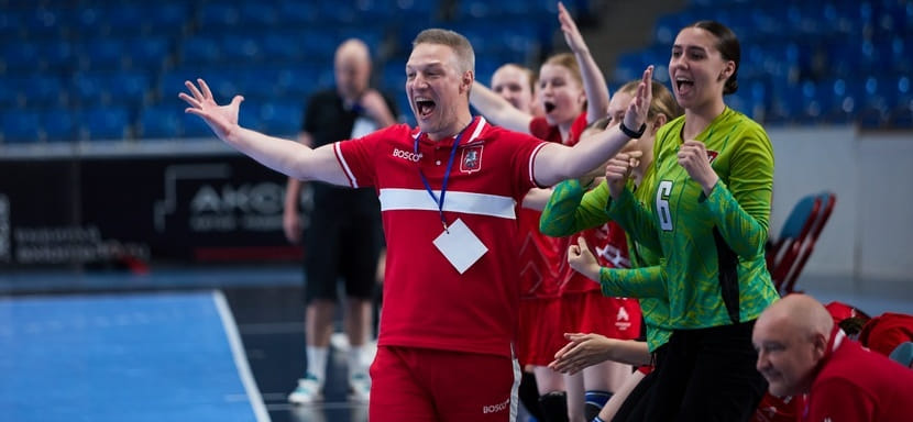 The team of Moscow won the Youth Spartakiad handball tournament in Astrakhan