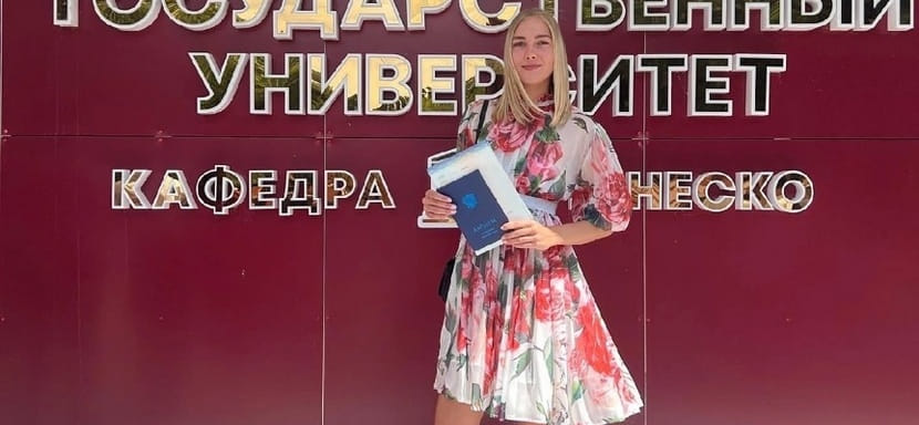 Россия. Светлана Кремнёва: "Пятилетний период обучения пролетел словно мгновение. Теперь впереди магистратура"