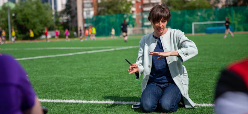 Olimpbet Суперлига. Анна Жирякова: "Скажу для болельщиков: дайте нам немного времени. Дорога в экспертность — это не спринт"