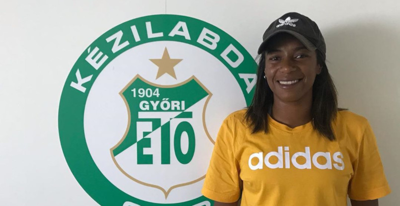 Венгрия. Эстель Нзе-Минко: "Давно не выступала в Лиге чемпионов, поэтому особенно буду настраиваться на матчи еврокубка"