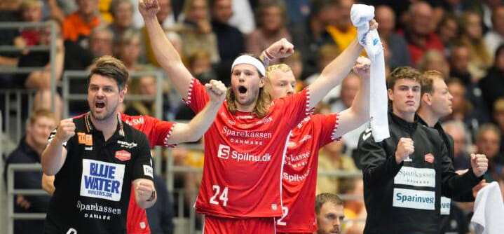 Дания. В споре двух команд-участниц Лиги чемпионов "Гудме" на домашней площадке уступил "Ольборгу" Миккеля Хансена