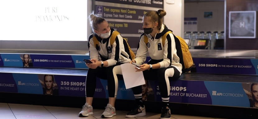 Delo Лига чемпионов. Накануне вечером гандболистки "Ростов-Дона" прибыли в Бухарест. Утром в день матча команда проведет легкую тренировку