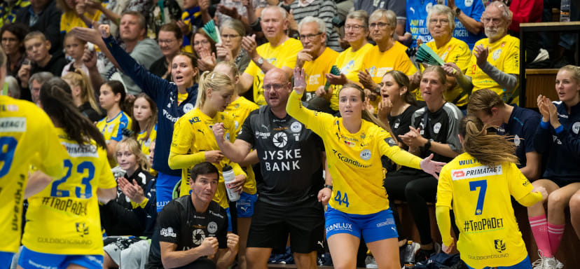 Дания. 10 мячей Юханны Форсберг помогли "Нюкебингу" нанести поражение "Аяксу" в матче женского чемпионата