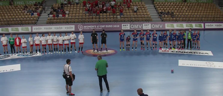 Девушки. ЧЕ-2019. Сборная России сыграла вничью с командой Дании в матче основного раунда, усложнив себе задачу выхода в полуфинал