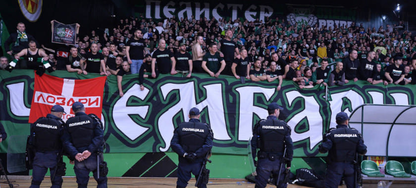 Балканы. После матча с "Вардаром" "Еврофарм Пелистер" оштрафован почти на 1 тысячу евро. Были выявлены нарушения сразу по 19 пунктам регламента