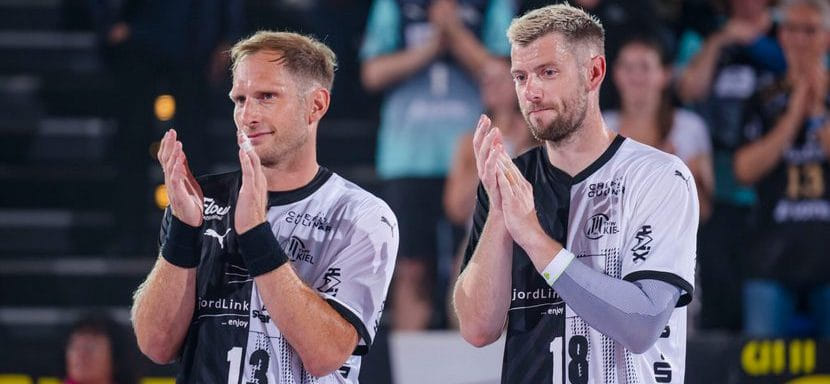 В Киле на арене Wunderino состоялся прощальный матч легенд "зебр" Штеффена Вайнхольда и Никласа Экберга